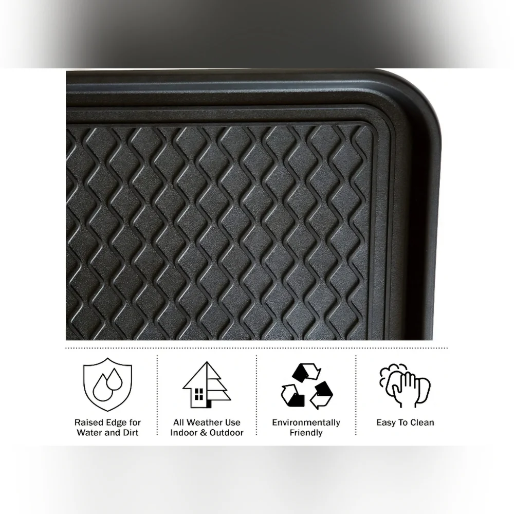 Black Floor Mat